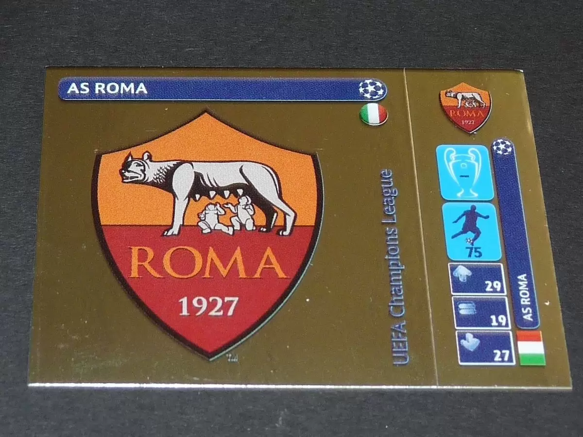 UEFA Champions League 2014-2015 - Logo - AS Roma