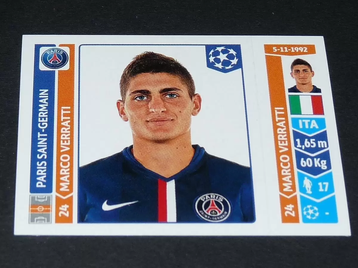 UEFA Champions League 2014-2015 - Marco Verratti - Paris Saint-Germain FC