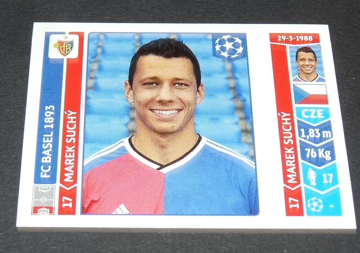 UEFA Champions League 2014-2015 - Marek Suchý - FC Basel 1893