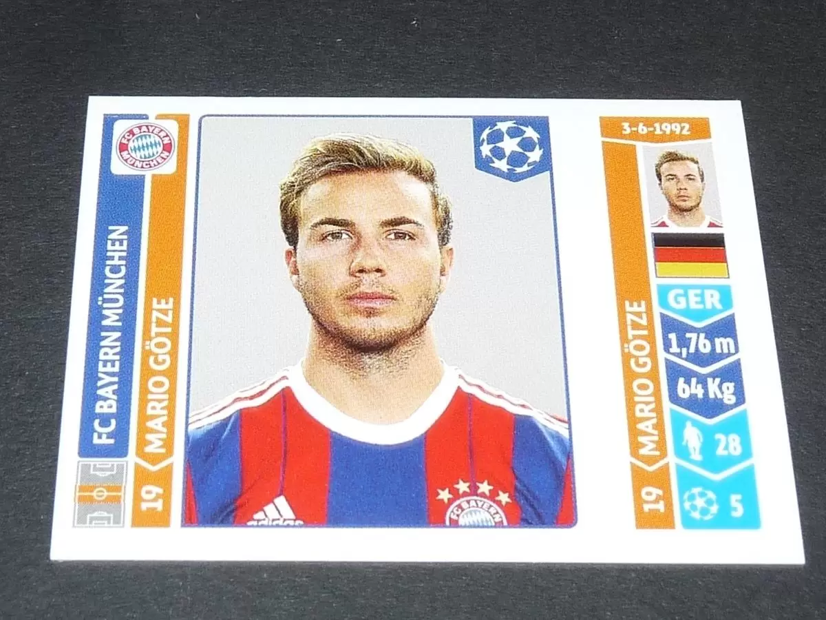 UEFA Champions League 2014-2015 - Mario Götze - FC Bayern München