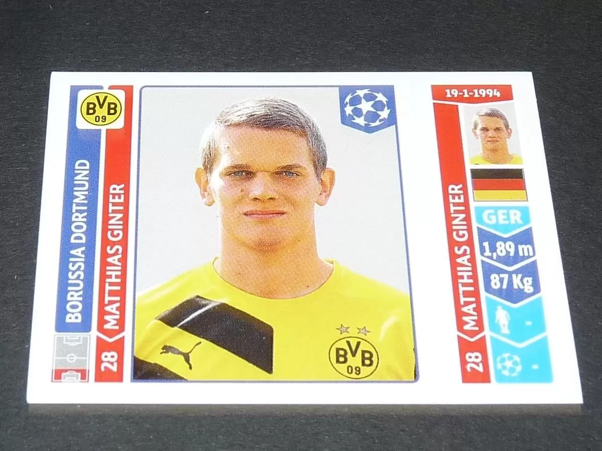 UEFA Champions League 2014-2015 - Matthias Ginter - Borussia Dortmund
