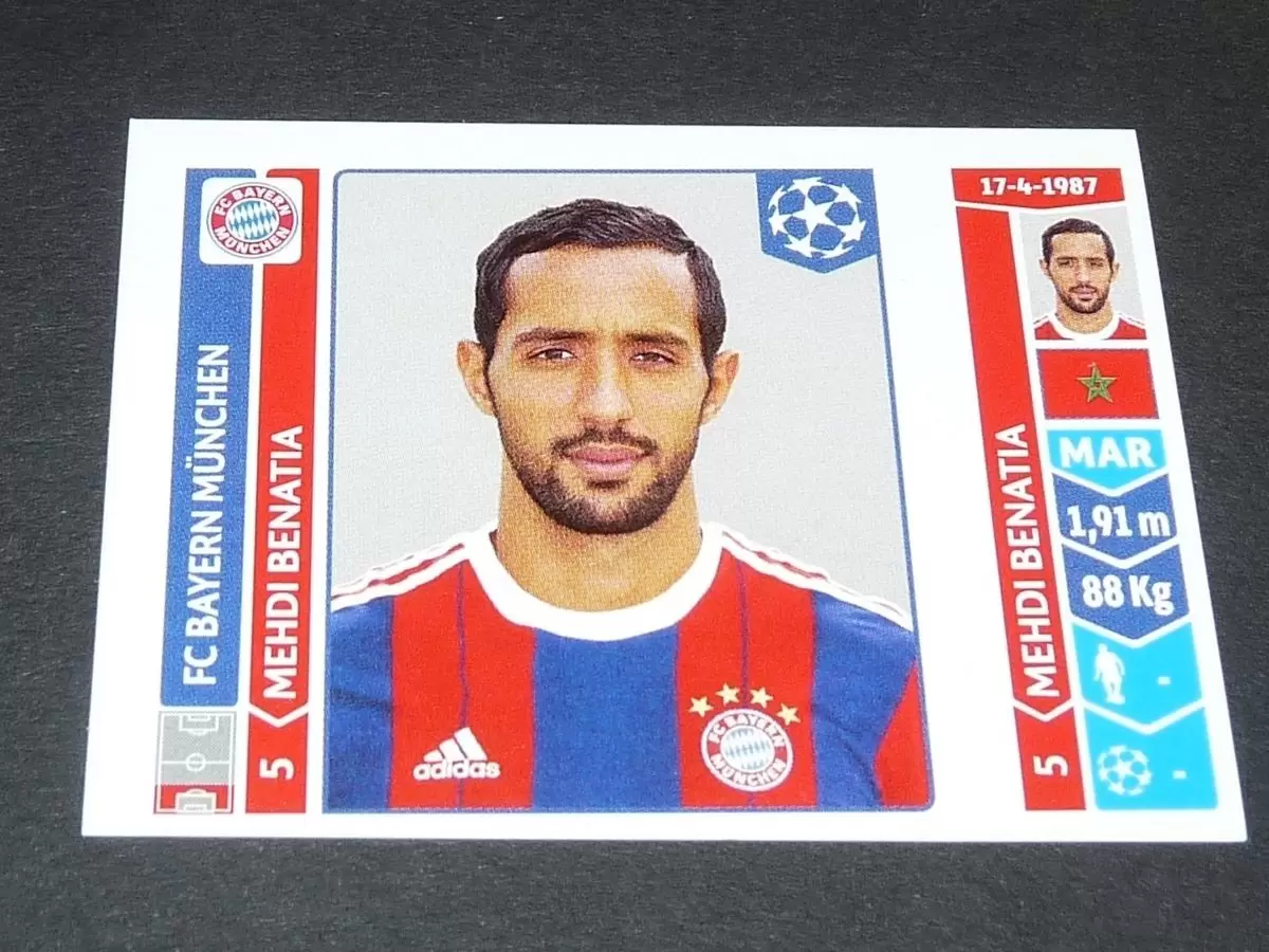 UEFA Champions League 2014-2015 - Mehdi Benatia - FC Bayern München
