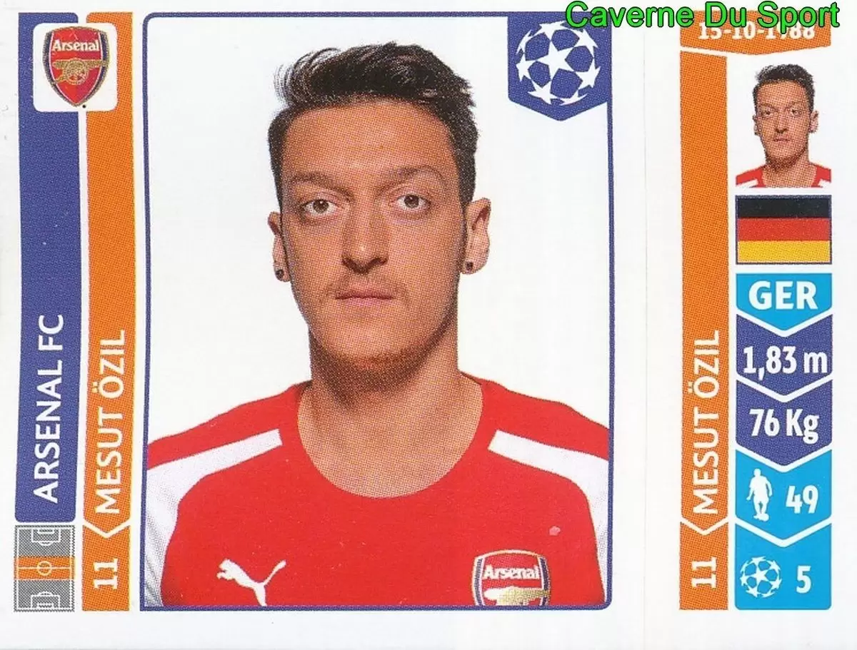 UEFA Champions League 2014-2015 - Mesut Özil - Arsenal FC