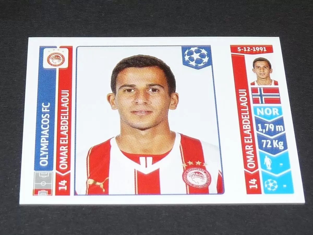 UEFA Champions League 2014-2015 - Omar Elabdellaoui - Olympiacos FC