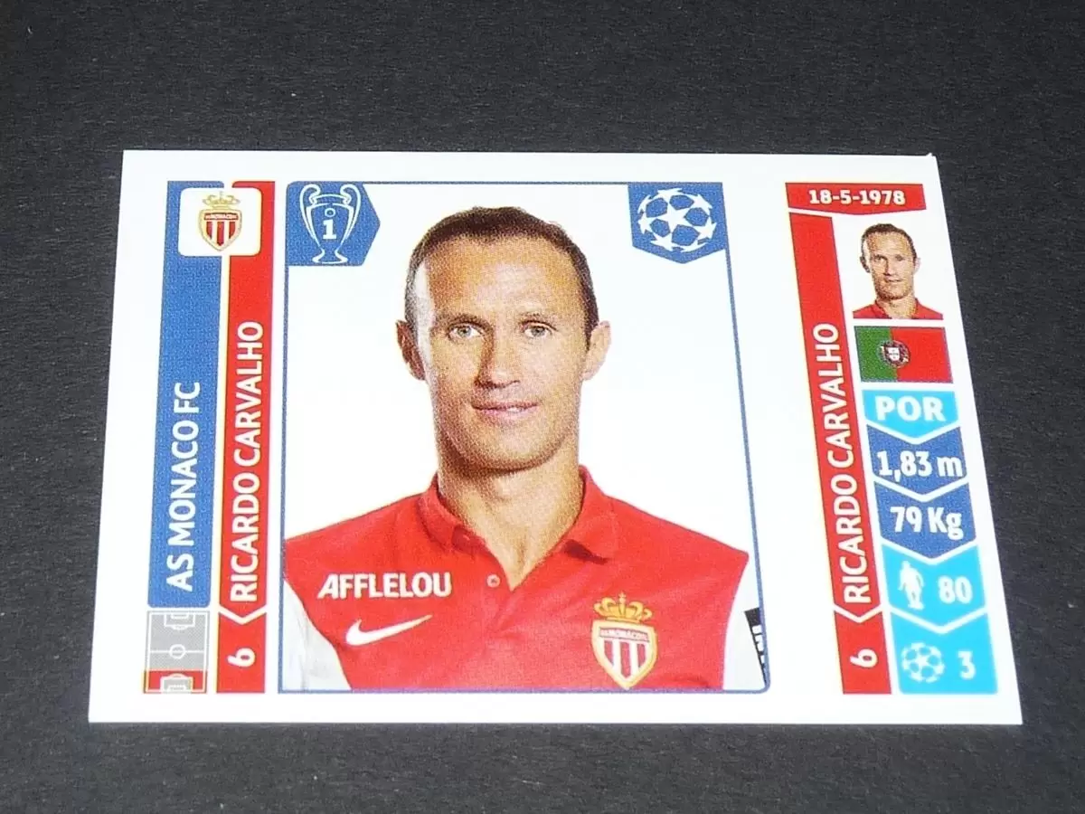 UEFA Champions League 2014-2015 - Ricardo Carvalho - AS Monaco FC