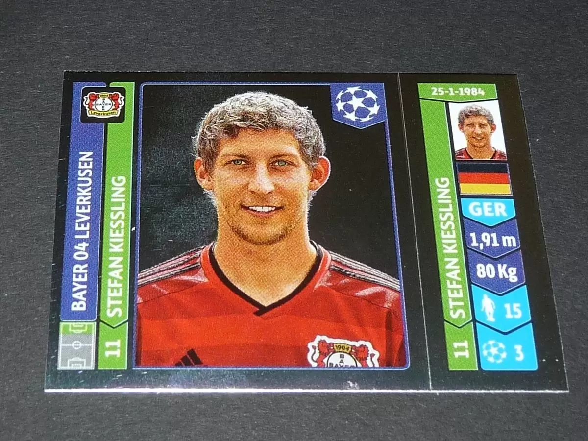 UEFA Champions League 2014-2015 - Stefan Kiessling - Bayer 04 Leverkusen