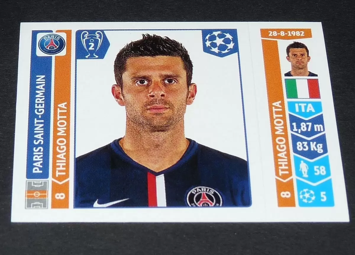 UEFA Champions League 2014-2015 - Thiago Motta - Paris Saint-Germain FC