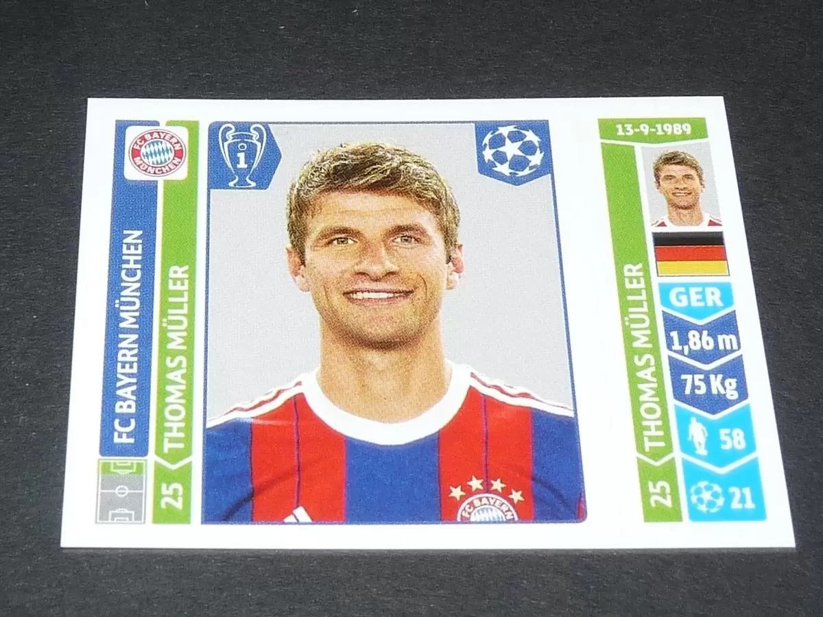 UEFA Champions League 2014-2015 - Thomas Müller - FC Bayern München