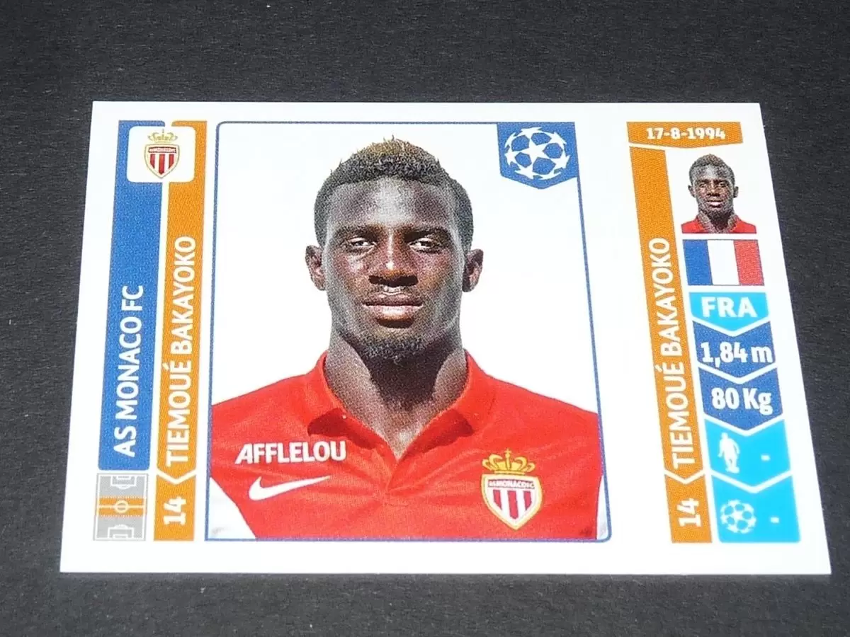UEFA Champions League 2014-2015 - Tiemoué Bakayoko - AS Monaco FC