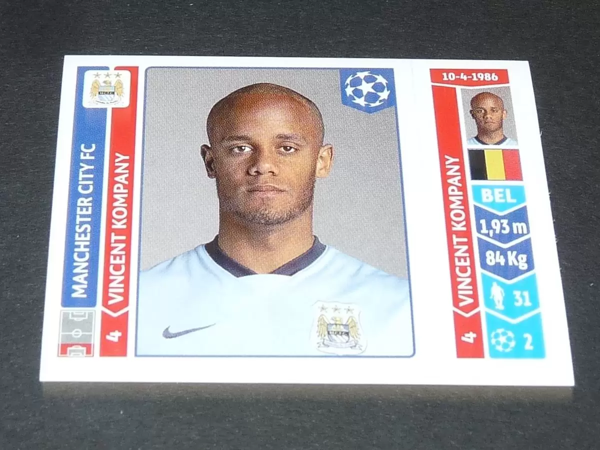 UEFA Champions League 2014-2015 - Vincent Kompany - Manchester City FC