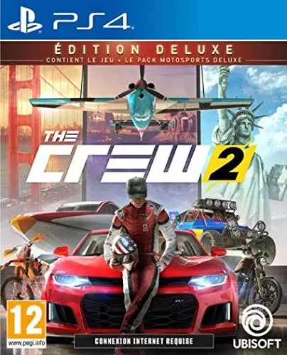Jeux PS4 - The Crew 2 Deluxe Edition