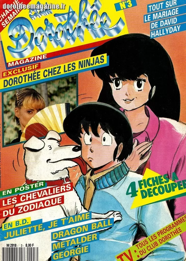 D.manga (Dorothée Magazine) - Dorothée Magazine N° 003