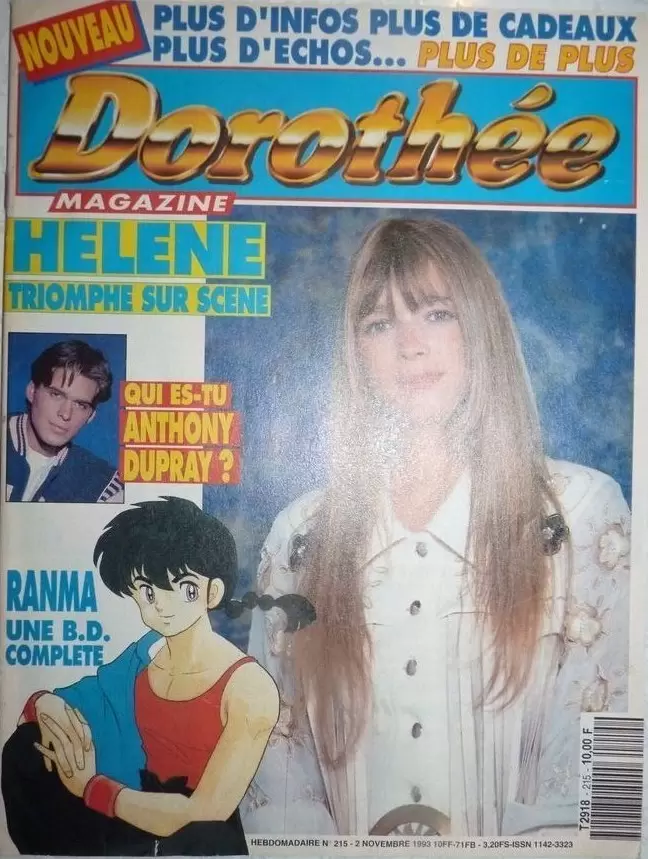 D.manga (Dorothée Magazine) - Dorothée Magazine N° 215