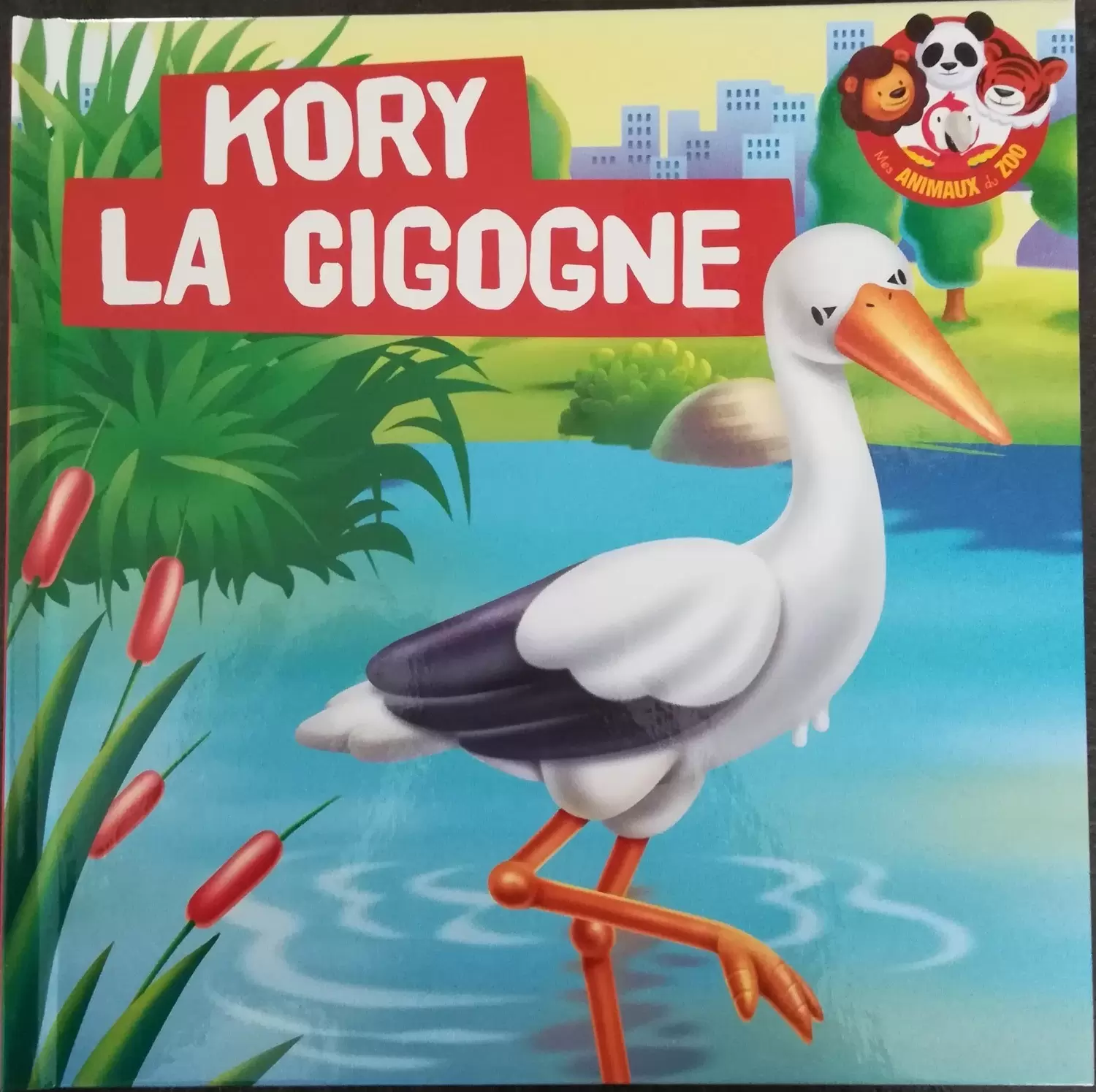 Mes animaux du Zoo - Kory la Cigogne