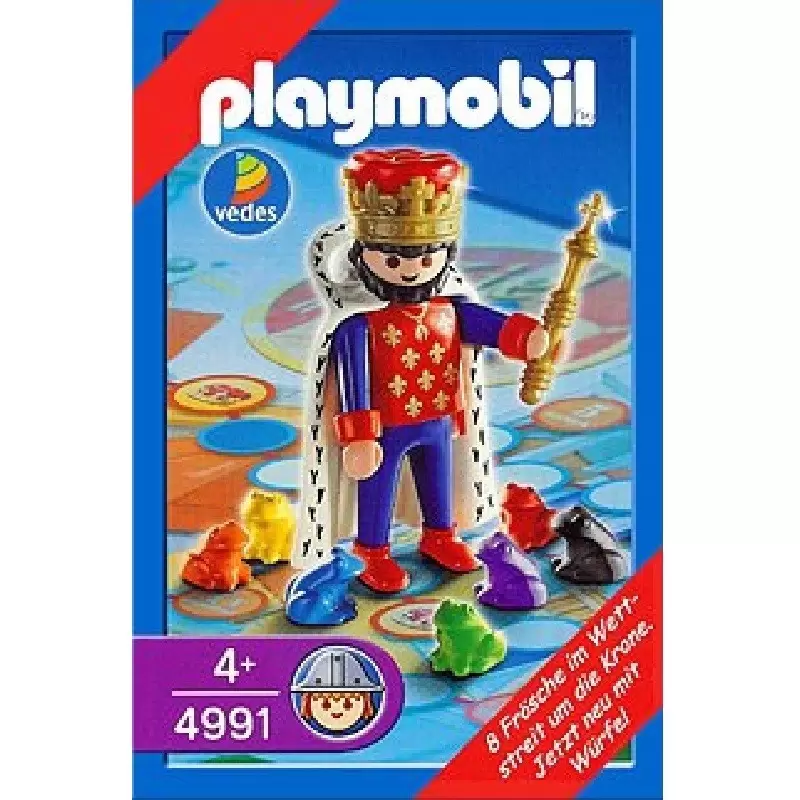 Playmobil Chevaliers - Roi et Grenouilles