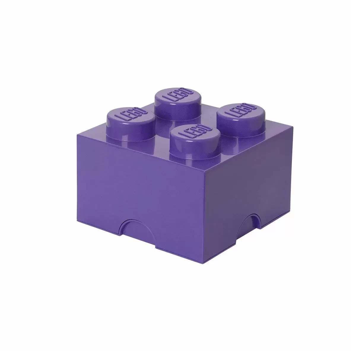 Rangements LEGO - Brique de rangement LEGO Violet 4 tenons