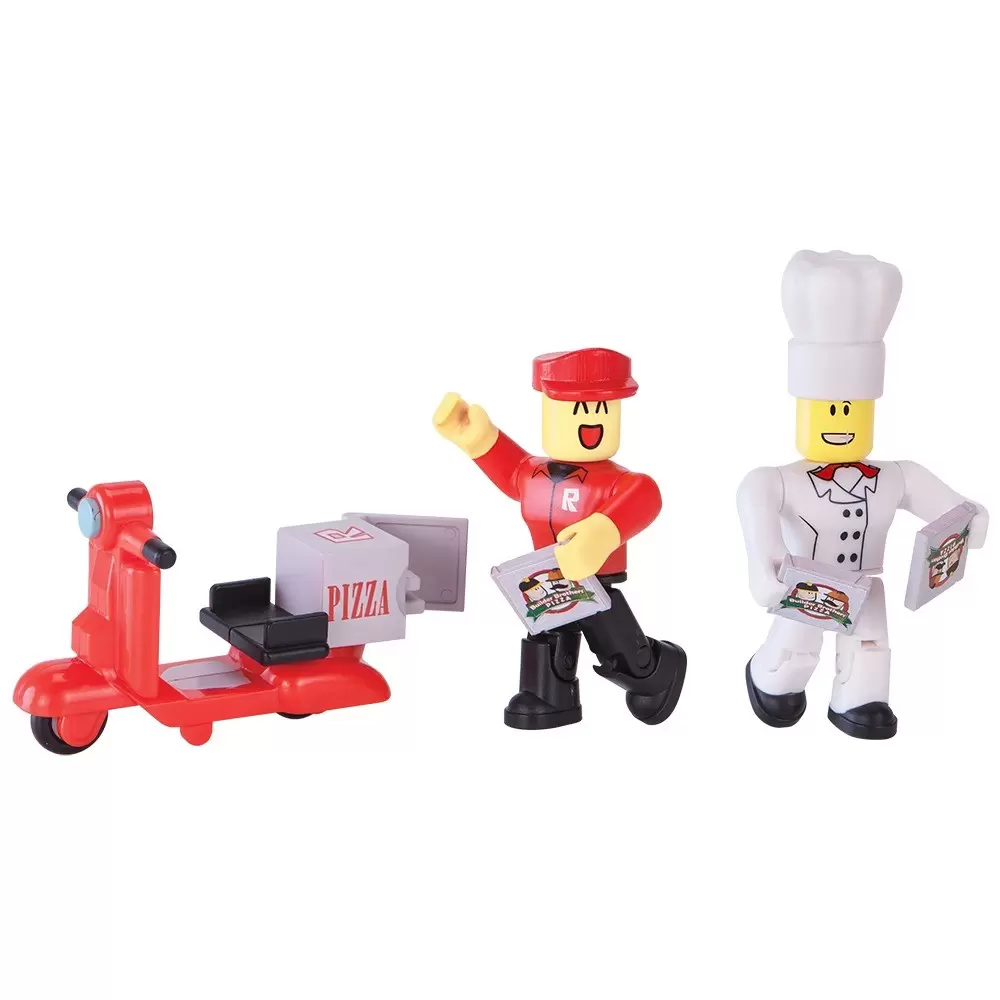 Work At A Pizza Place Roblox Action Figure - roblox woodreviewer toy