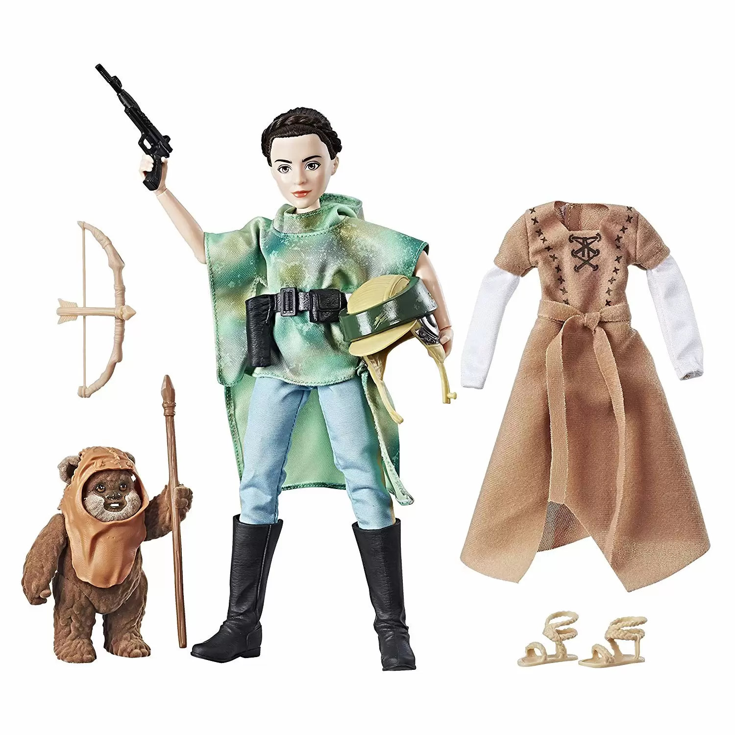 Star Wars Dolls - Princess Leia Organa & Wicket the Ewok - Endor Adventure