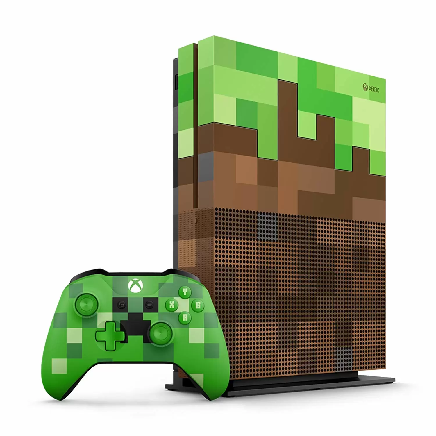 Matériel Xbox One - Xbox One S 1To - Limited Edition Minecraft