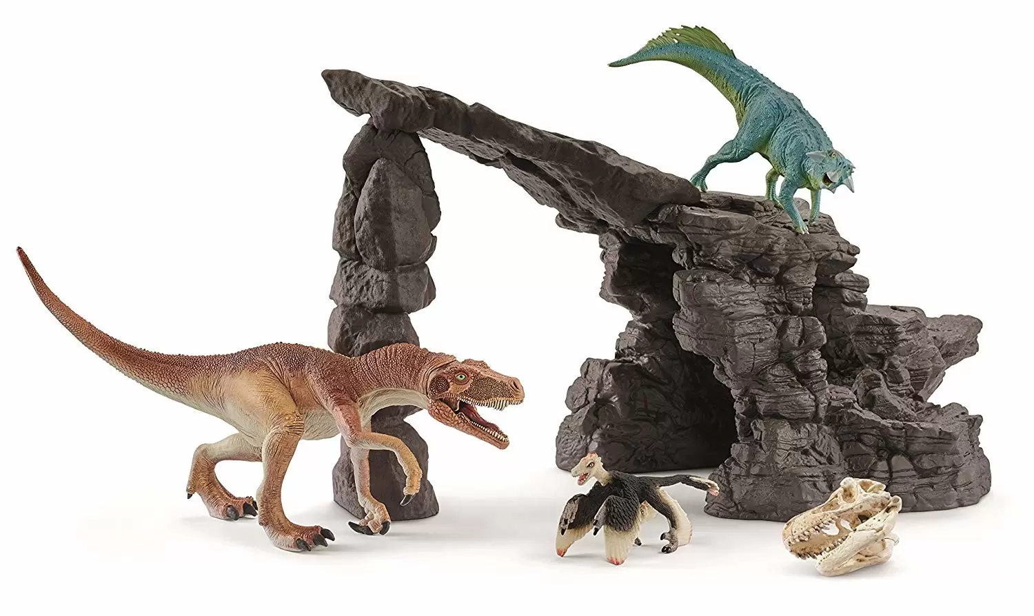 Dinosaurs - Dinosaures Dino avec Ensemble de Grotte