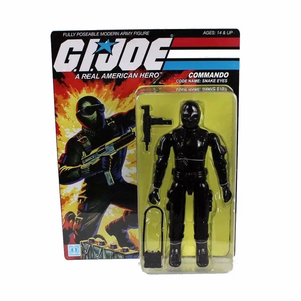 Autres G.I. Joe - Jumbo G.I. Joe - Commando Snake Eyes