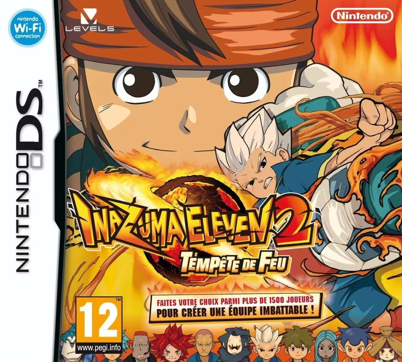 Jeux Nintendo DS - Inazuma Eleven 2 : Tempête de Feu