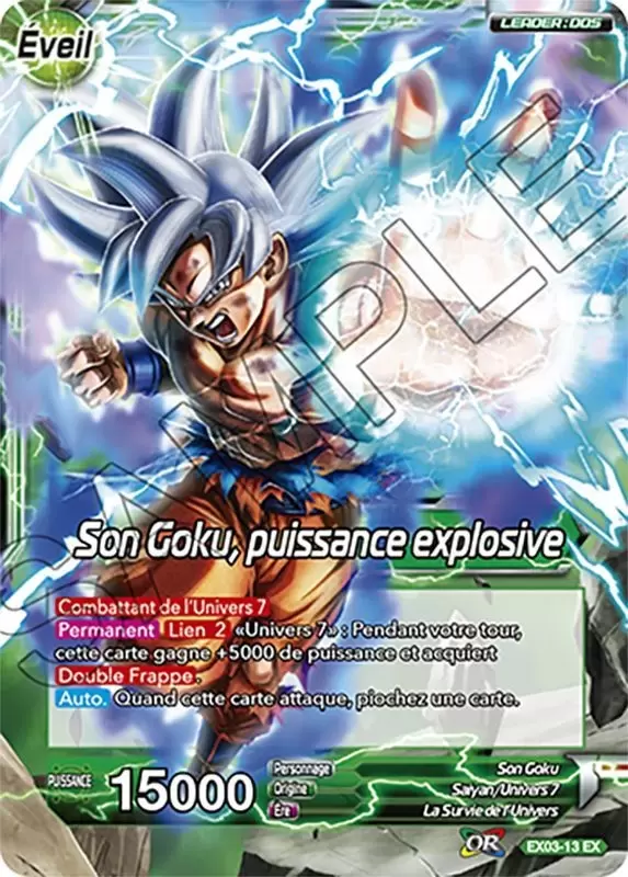 Expansion Set - Gift Box [EX03] - Son Goku//Son Goku, puissance explosive Métal