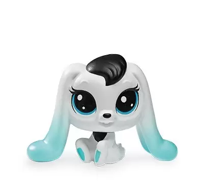 Littlest Pet Shop - Generation 6 - Series 1 - AQUA BUNNYTON