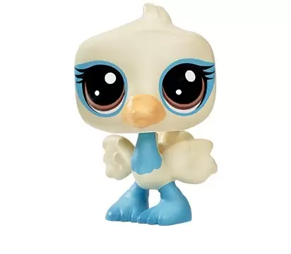 Littlest Pet Shop - Generation 6 - Series 1 - AZURE O\'STRICH