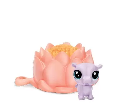Littlest Pet Shop - Génération 6 - Série 1-B - L’HIPPOPOTAME ET LE LOTUS