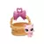 Littlest Pet Shop - Génération 6 - Série 1-B - LE CHAT DANS LE PANIER