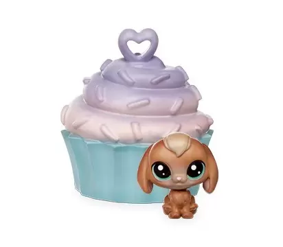 Littlest Pet Shop - Génération 6 - Série 1-B - LE LAPIN ET LE CUPCAKE