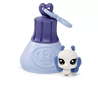 Littlest Pet Shop - Generation 6 - Series 2-B - Papillon Dans Un Vernis À Ongles