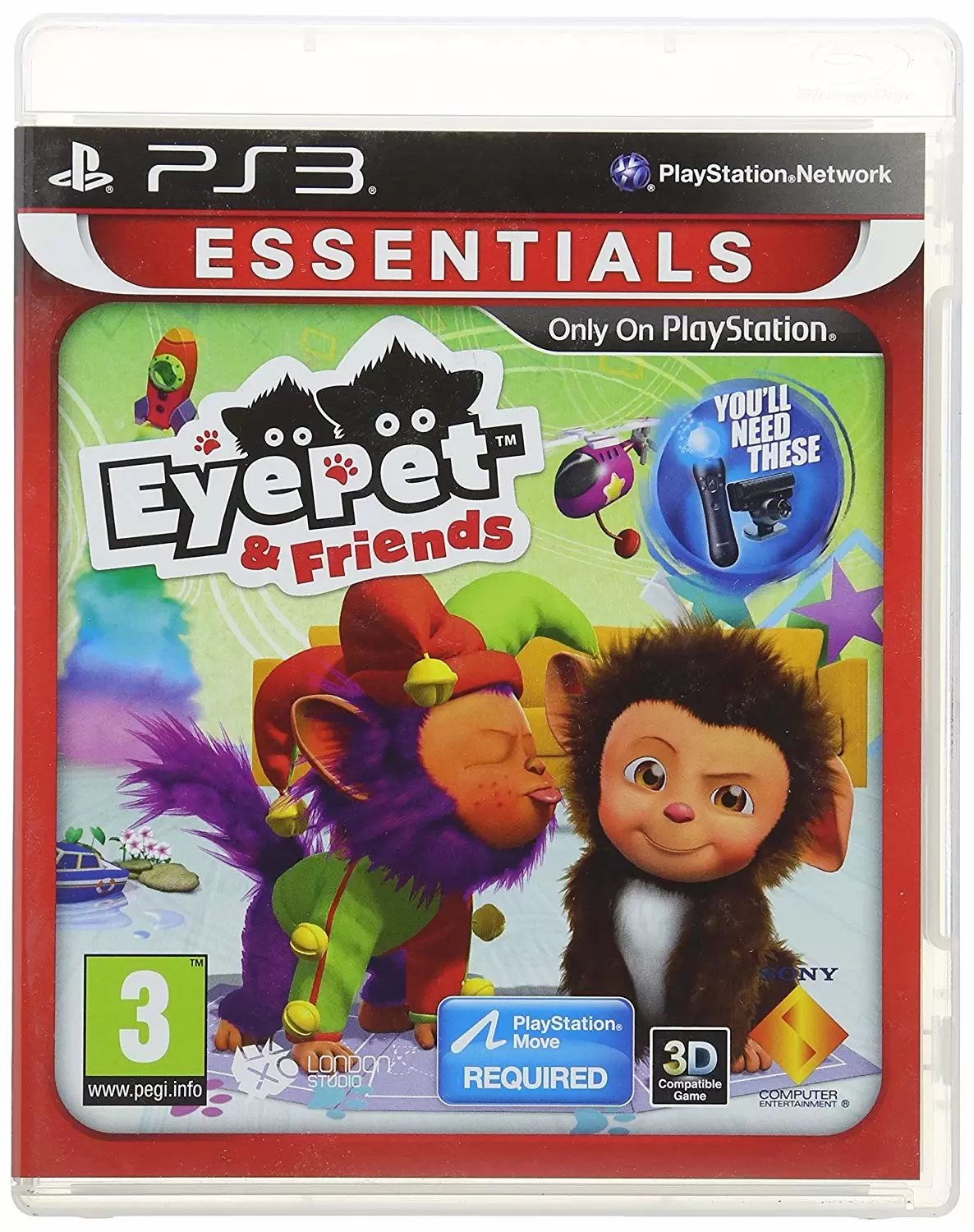 Jeux PS3 - EyePet & Friends (Essentials)