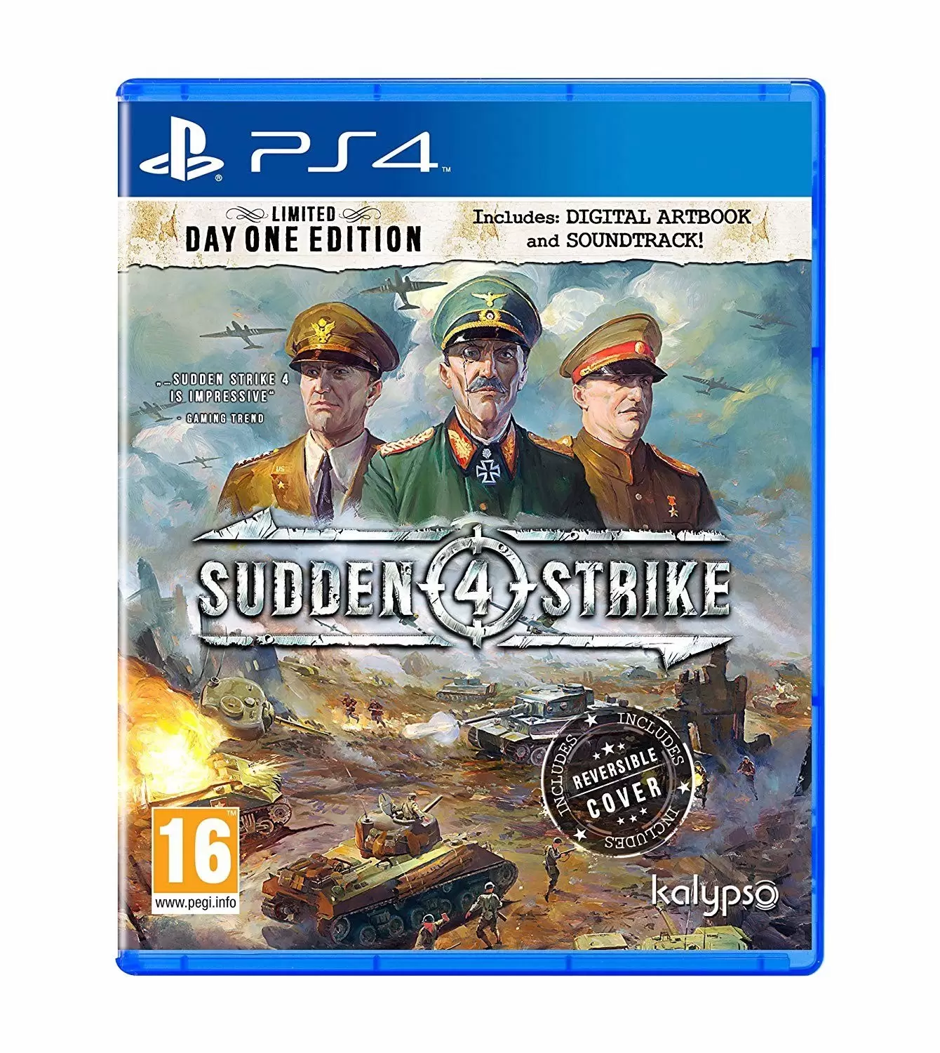 Jeux PS4 - Sudden Strike 4 - Limited Day One Edition