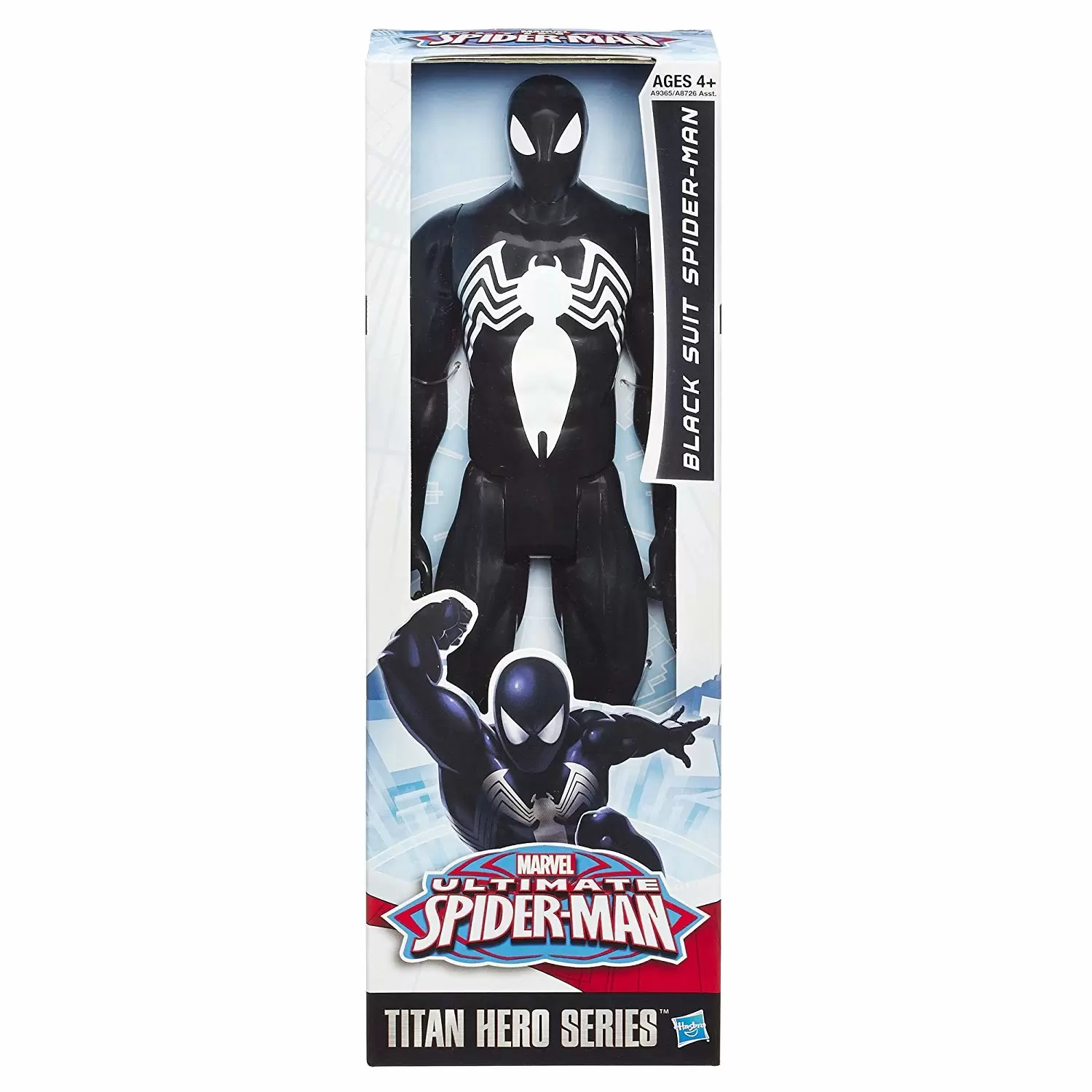 Titan Hero Series - Spider-Man - Black Suit Spider-Man - Ultimate Spider-Man