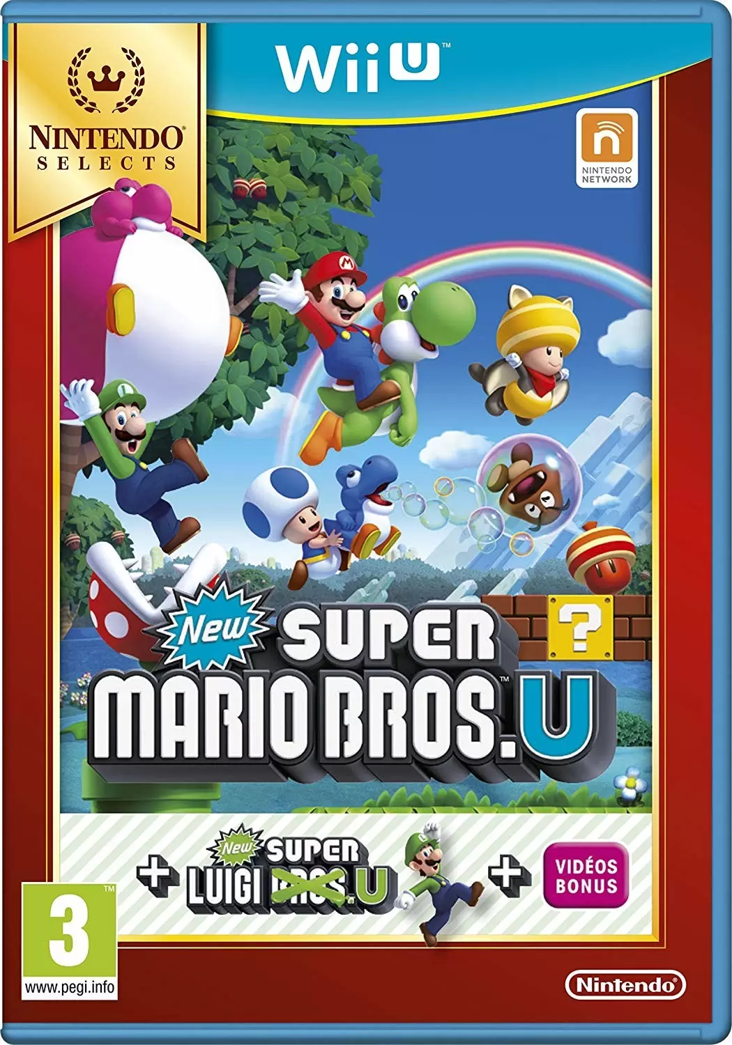 Jeux Wii U - New Super Mario Bros.U (Nintendo Selects)