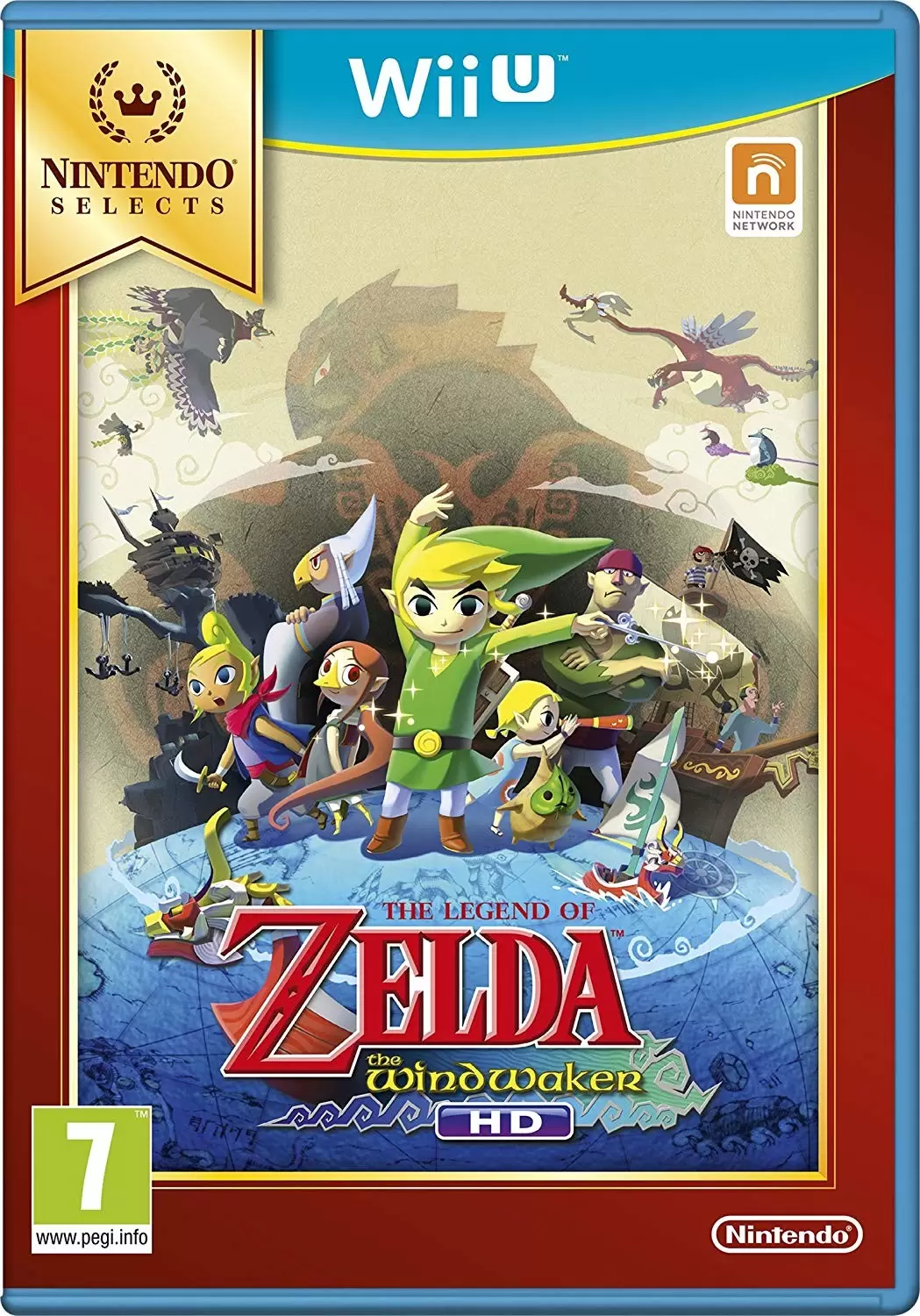 Wii U Games - The Legend of Zelda The WindWaker HD (Nintendo Selects)