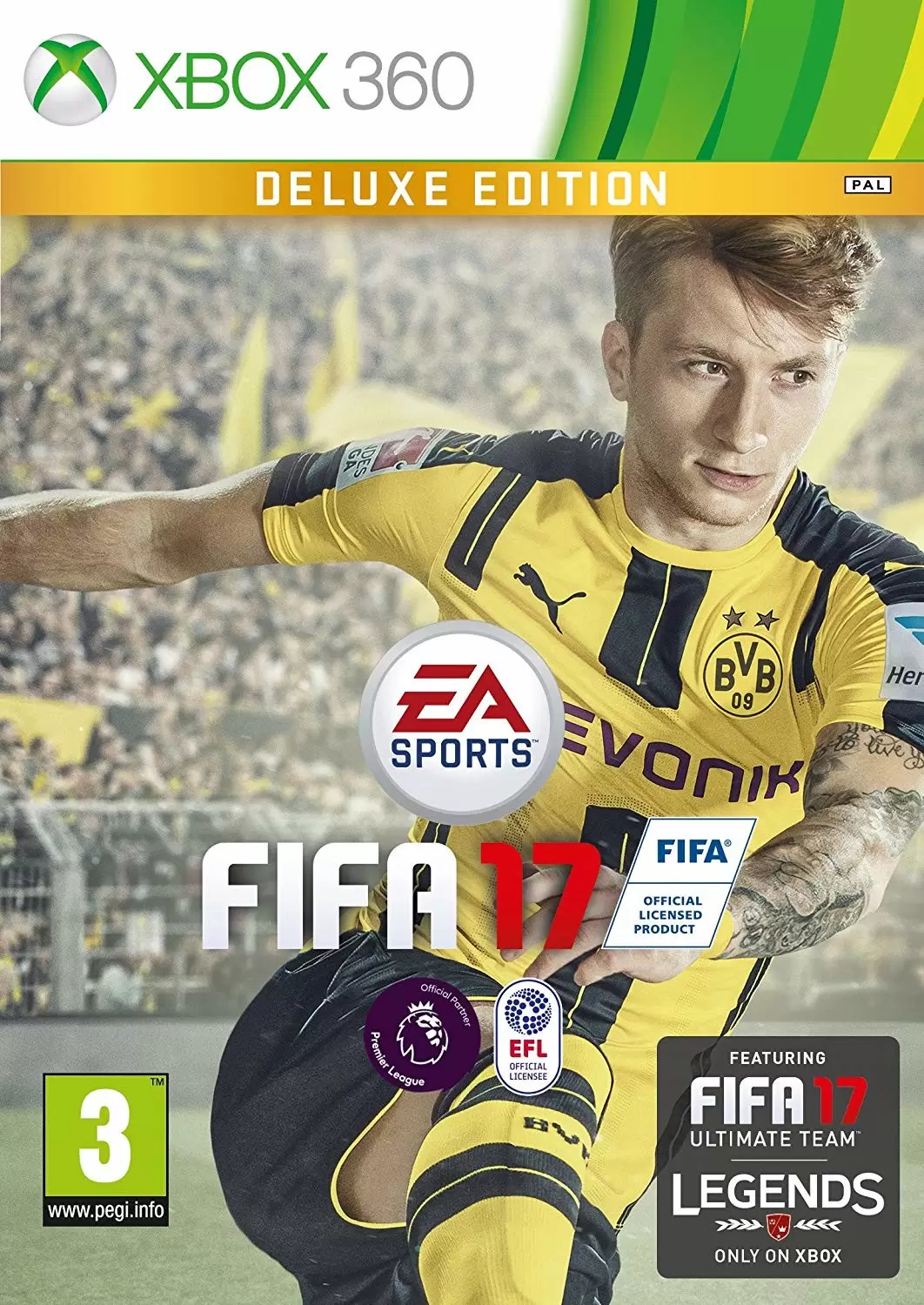 Jeux XBOX 360 - FIFA 17 - Deluxe Edition