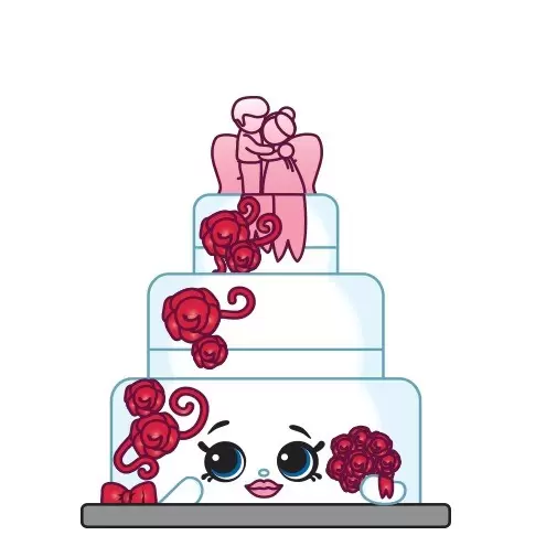Shopkins Saison 10 - Wendy Wedding Cake