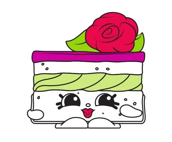 Shopkins Saison 7 - Primrose Petal Cake