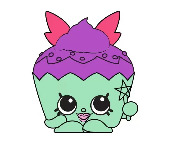 Shopkins Saison 7 - Sarah Fairy Cake