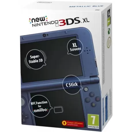 Matériel Nintendo 3DS - New 3DS XL Super Nintendo - Metallic Blue