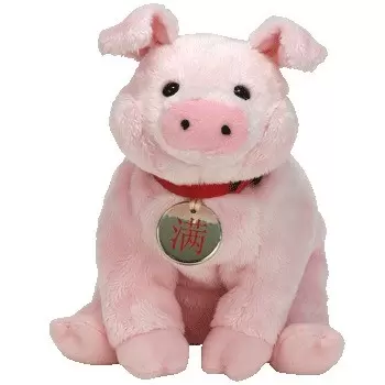 2007 Zodiac Pig Original ty Beanie Baby