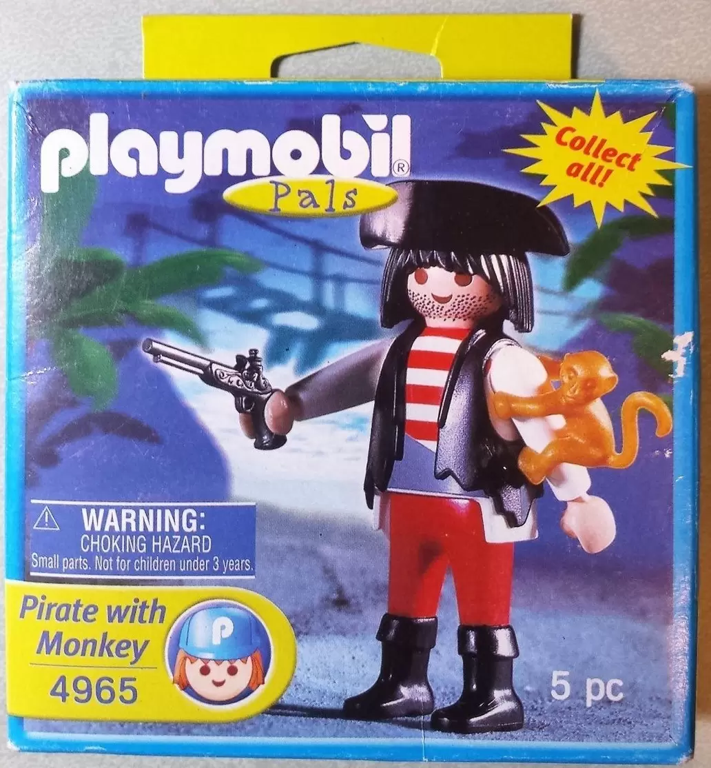 Pirate Playmobil - red pirate