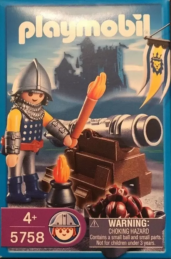 Playmobil Middle-Ages - Cannon Guard