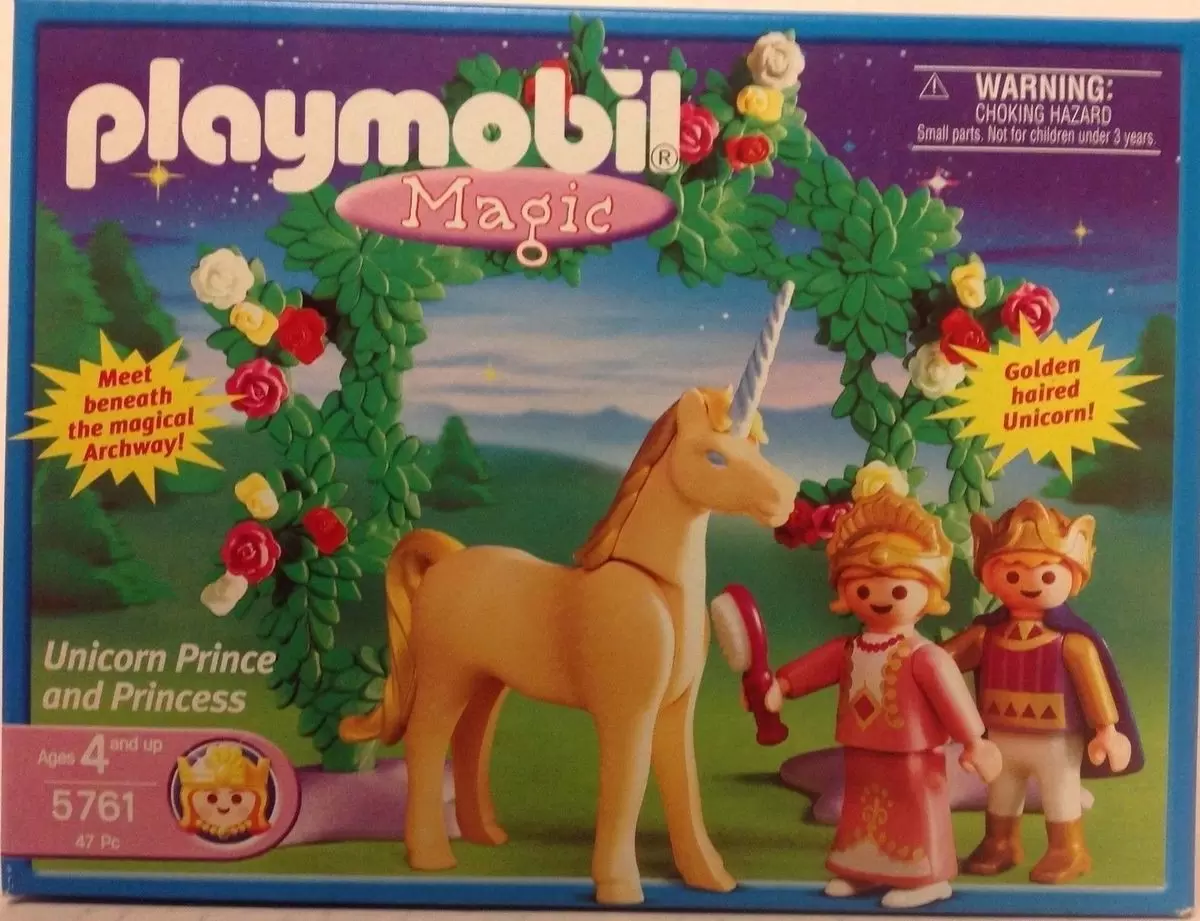 Playmobil Magic and Tales - Unicorn Prince and Princess