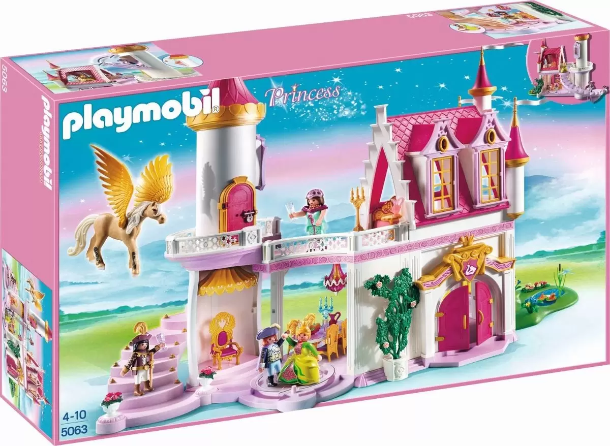 Château de princesse avec Pégase - Playmobil Princesses 5063