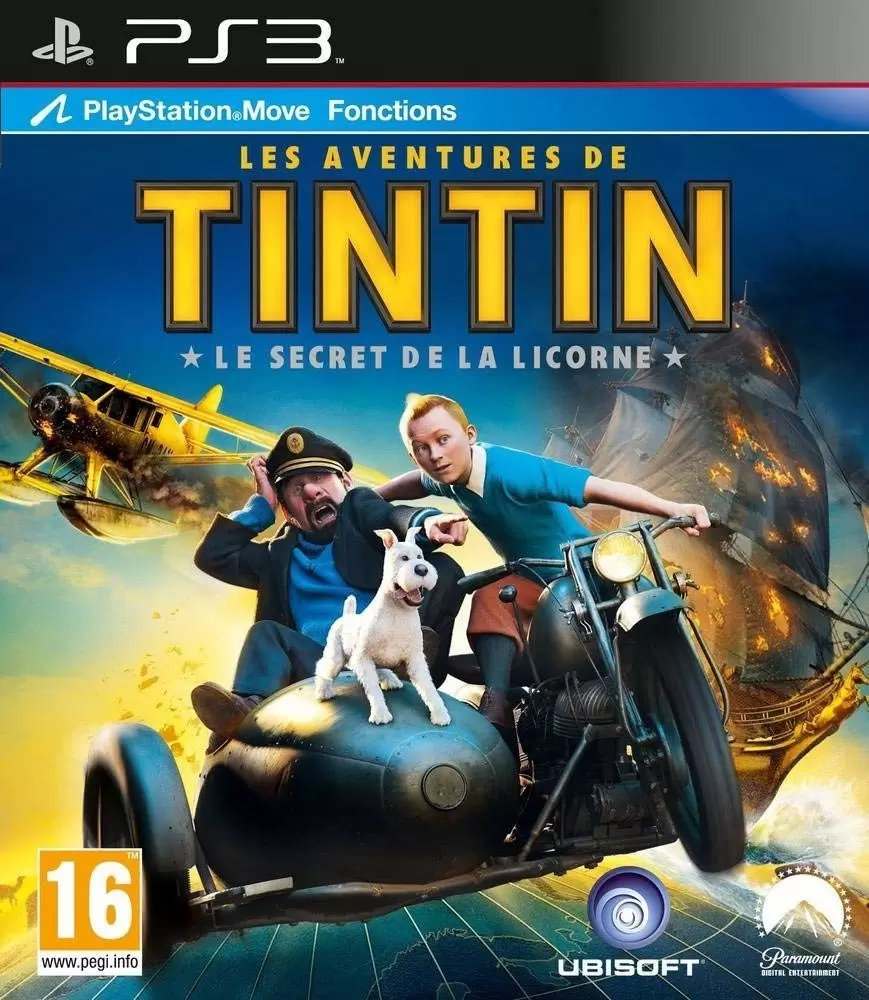 PS3 Games - Les Aventures De Tintin : Le Secret De La Licorne