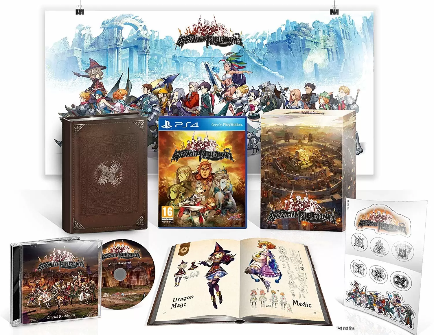 PS4 Games - Grand Kingdom - Limited Edition